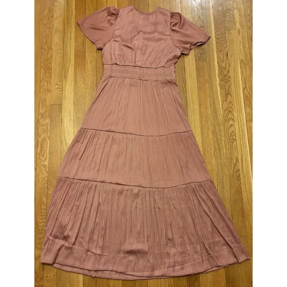 Anthropologie Pink Maxi Dress - Picture 7 of 8